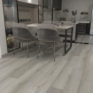 Image 2 of Caravan Grey 7-1/16" x 48" Vinyl Plank Flooring (ODY95 - Cascade) sold at Floors & Baths Pro's