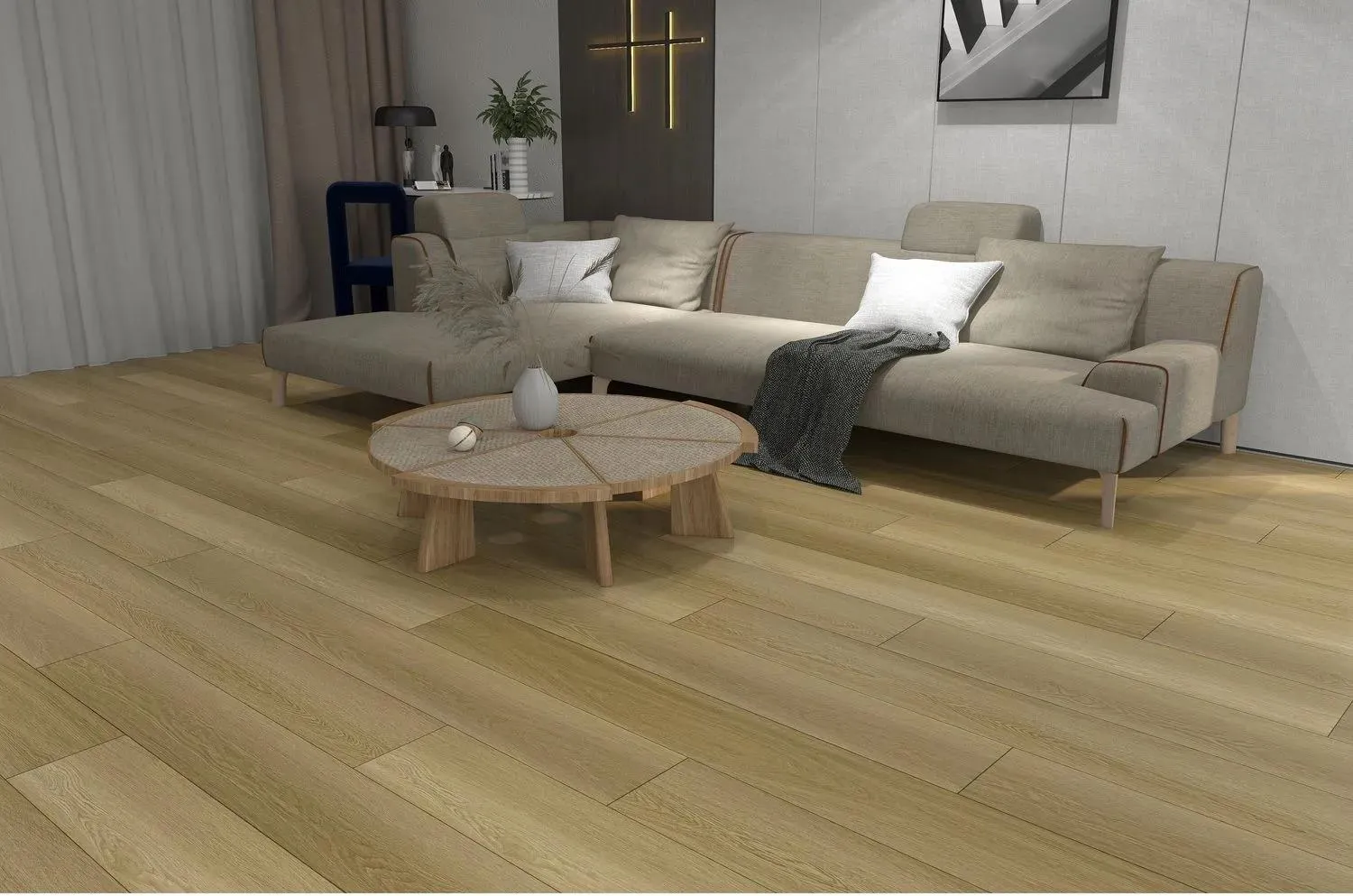 Trailhead Natural 7-1/16" x 48" Vinyl Plank Flooring (ODY91 - Cascade)