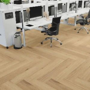 Image 2 of Designer Herringbone Alexandria 5" x 24" Vinyl Plank Flooring (VDEALEX70L048 - Grandeur Flooring) sold at Floors & Baths Pro's