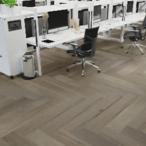 Image 2 of Designer Herringbone North Head 5" x 24" Vinyl Plank Flooring (VDENORT70L048 - Grandeur Flooring) sold at Floors & Baths Pro's