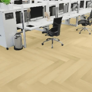 Image 2 of Designer Herringbone Rhodes 5" x 24" Vinyl Plank Flooring (VDERHOD70L048 - Grandeur Flooring) sold at Floors & Baths Pro's