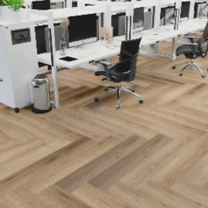 Image 2 of Designer Herringbone Sambro 5" x 24" Vinyl Plank Flooring (VDESAMB70L048 - Grandeur Flooring) sold at Floors & Baths Pro's
