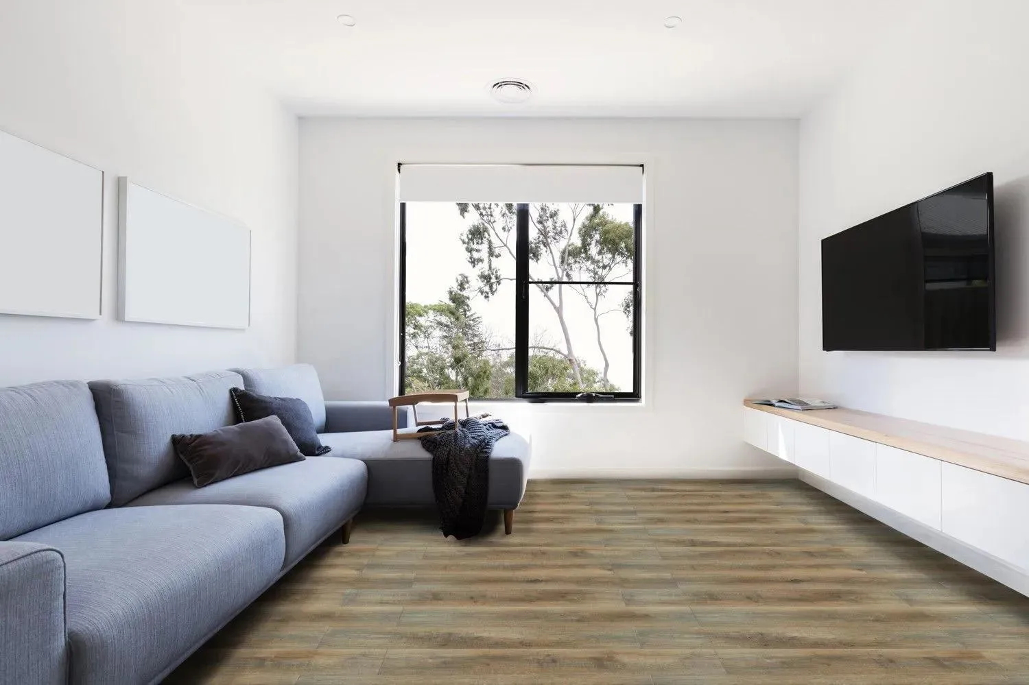 Ashton Maracay Brown Vinyl Plank Flooring (VTRMARBRO7X48-4.4MM-6MIL - MSI Surfaces)