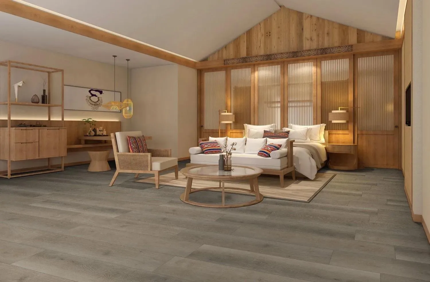 Cyrus Cranton Vinyl Plank Flooring (VTRCRANTO7X48-5MM-12MIL - MSI Surfaces)