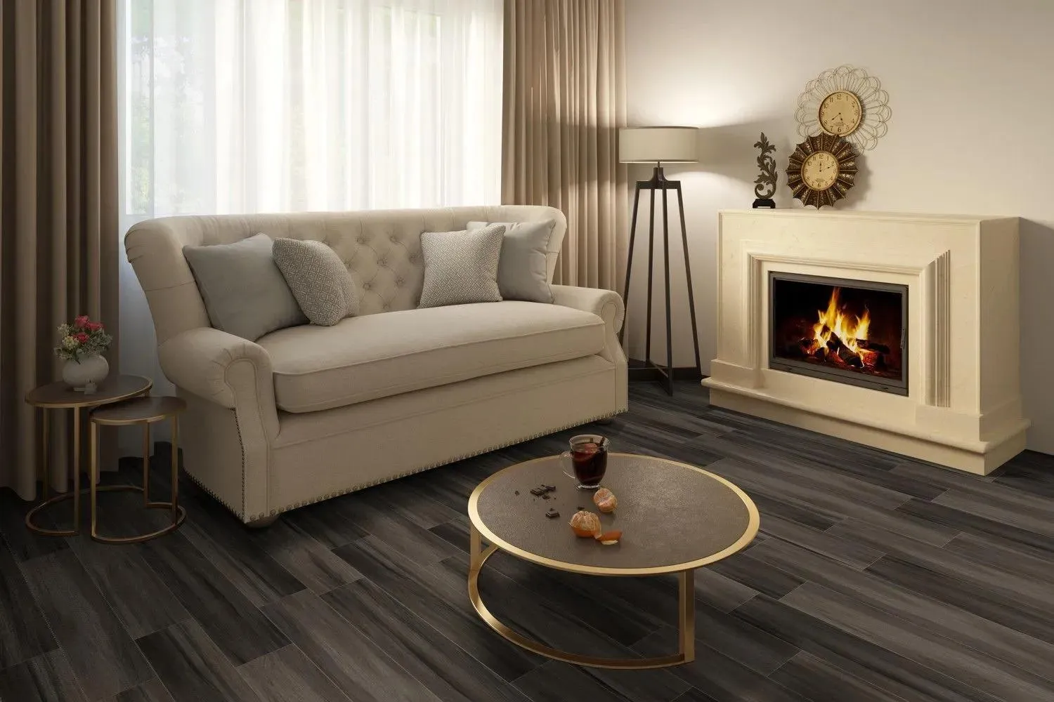 Cyrus Jenta Vinyl Plank Flooring (VTRJENTA7X48-5MM-12MIL - MSI Surfaces)