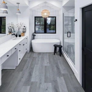 Image 2 of ScratchMaster Lighthouse Point Graphite Oak x 60" Vinyl Plank Flooring (562026 - Next Floor) sold at Floors & Baths Pro's