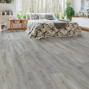 Image 2 of StoneCast Expanse Storm Oak Vinyl Plank Flooring (527714 - Next Floor) sold at Floors & Baths Pro's