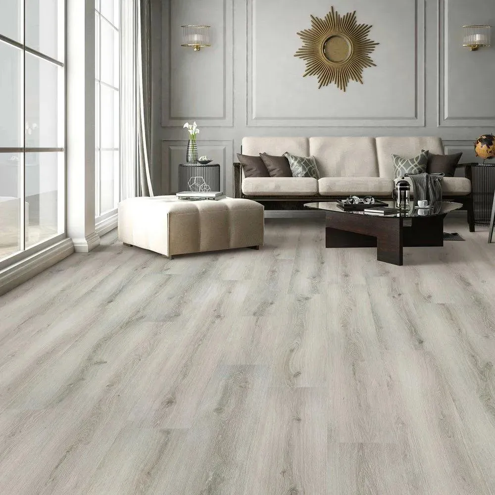 StoneCast Mayfair Taupe Oak 9" x Random Length Vinyl Plank Flooring (568003 - Next Floor)