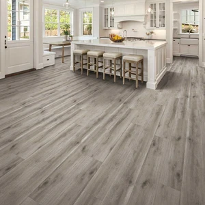 Image 2 of StoneCast Amazing Smokey Oak Vinyl Plank Flooring (537-054 - Next Floor) sold at Floors & Baths Pro's