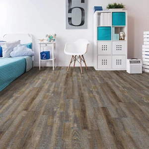 Image 2 of StoneCast Incredible Toasted Barnboard Vinyl Plank Flooring (525-211 - Next Floor) sold at Floors & Baths Pro's