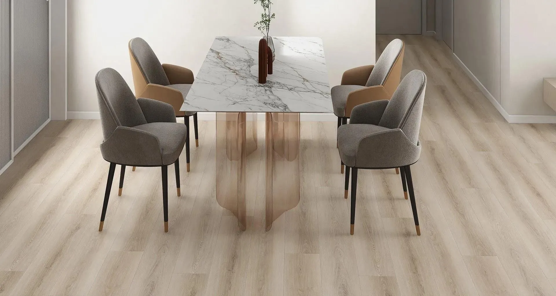 Coastland Warm Sand Vinyl Plank Flooring (RVICOAPWAR - Richmond Luxury Vinyl)