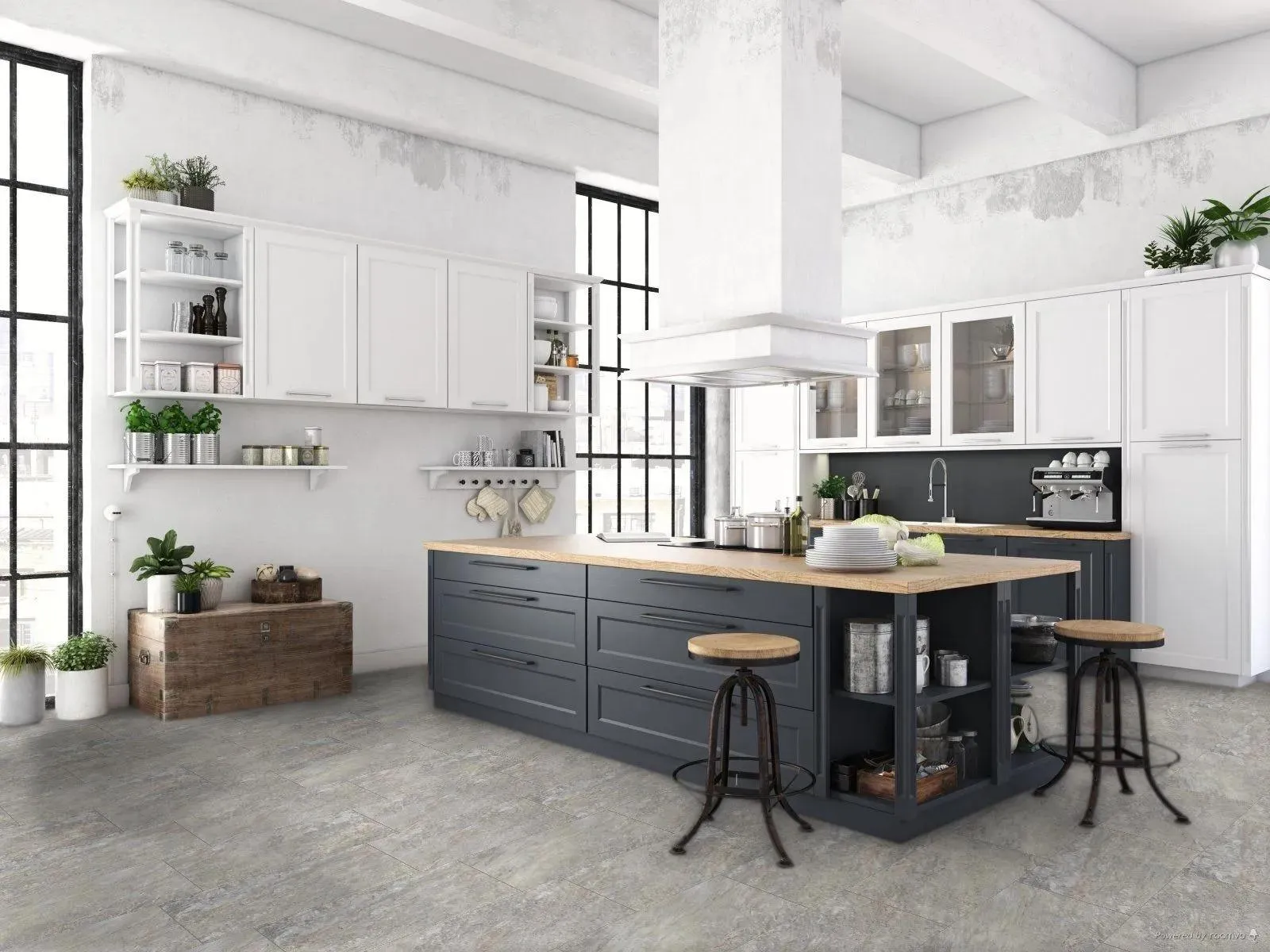 Corestone Tile Adonis 12" x 24" Vinyl Plank Flooring (RVICORTADON - Richmond Luxury Vinyl)
