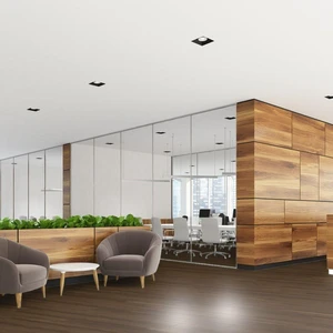 Image 2 of FirmFit Intown 9 Cappuccino Vinyl Plank Flooring (RVICWH5771 - Richmond Luxury Vinyl) sold at Floors & Baths Pro's