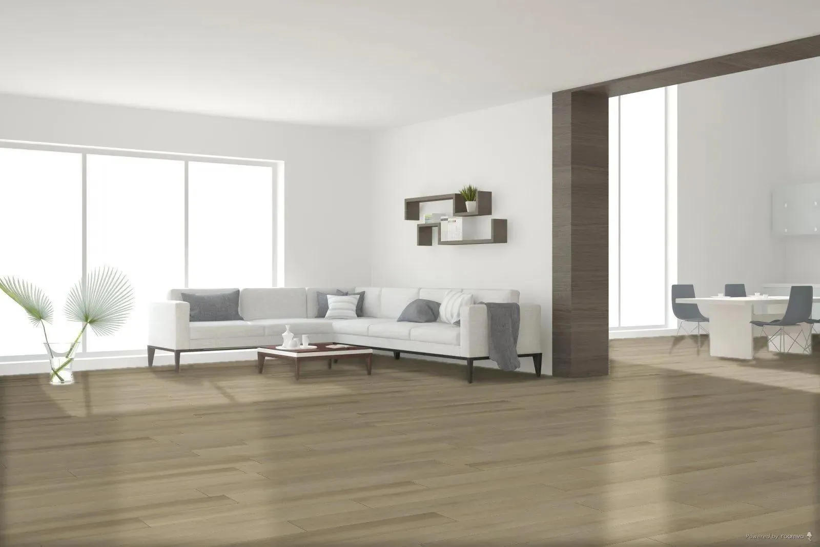 Angkor Vinyl Plank Flooring (RVI3726FIRMFITPE - Richmond Luxury Vinyl)