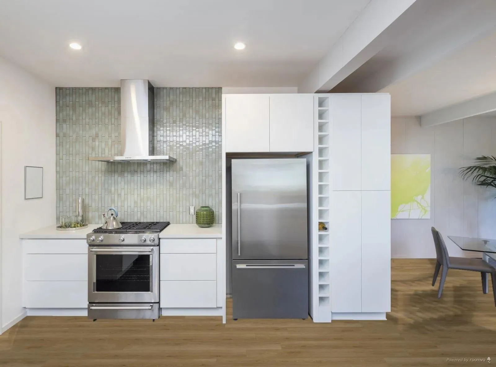 Omega Serene Oak Vinyl Plank Flooring (RVIOMEGSERE - Richmond Luxury Vinyl)