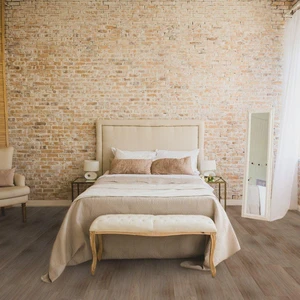 Image 2 of Synergy Plank Classic Walnut Unilin Vinyl Plank Flooring (RVISYNE11551 - Richmond Luxury Vinyl) sold at Floors & Baths Pro's