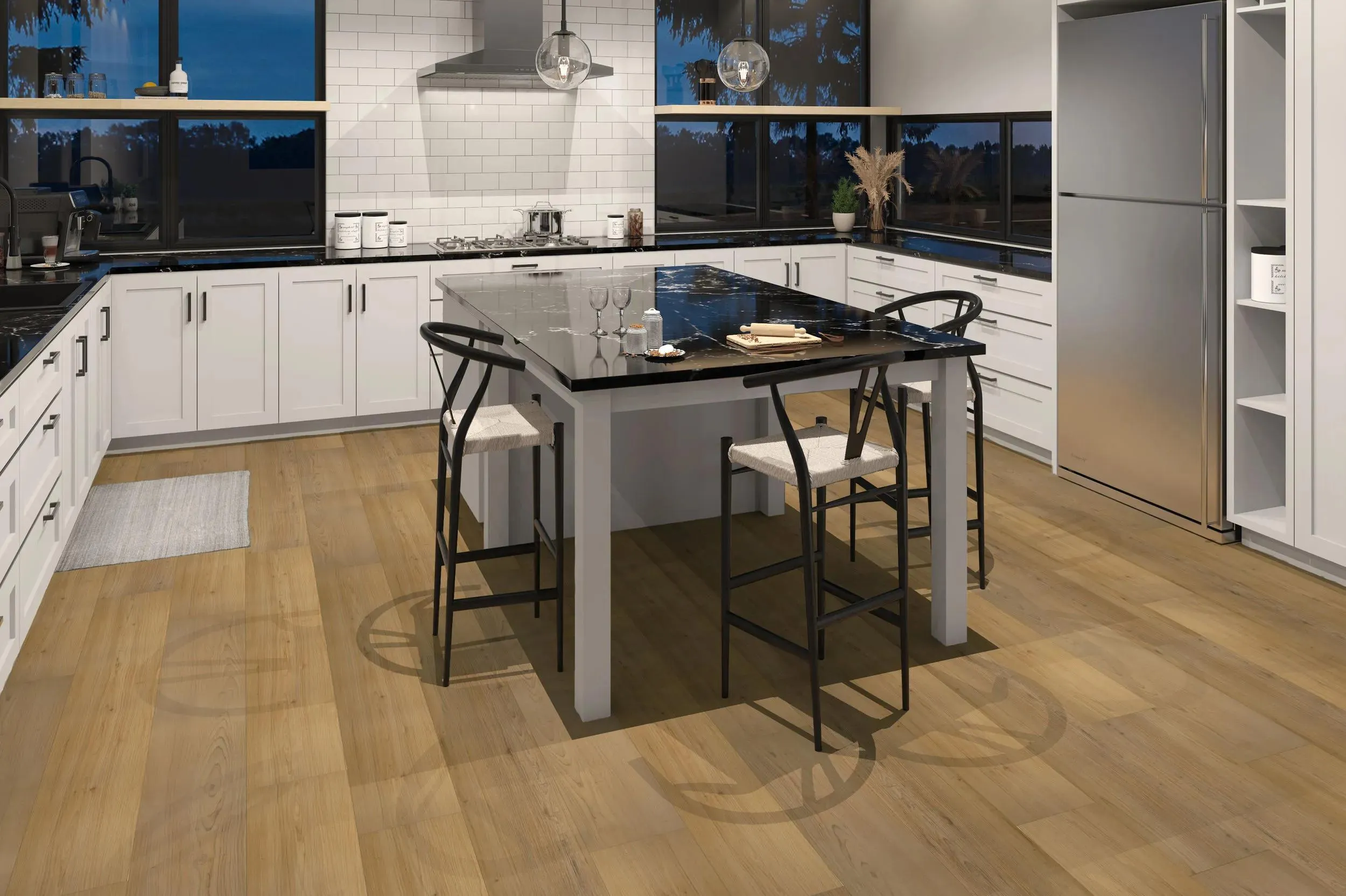Toulouse Vinyl Plank Flooring (FVCUPLATLU - Taiga)