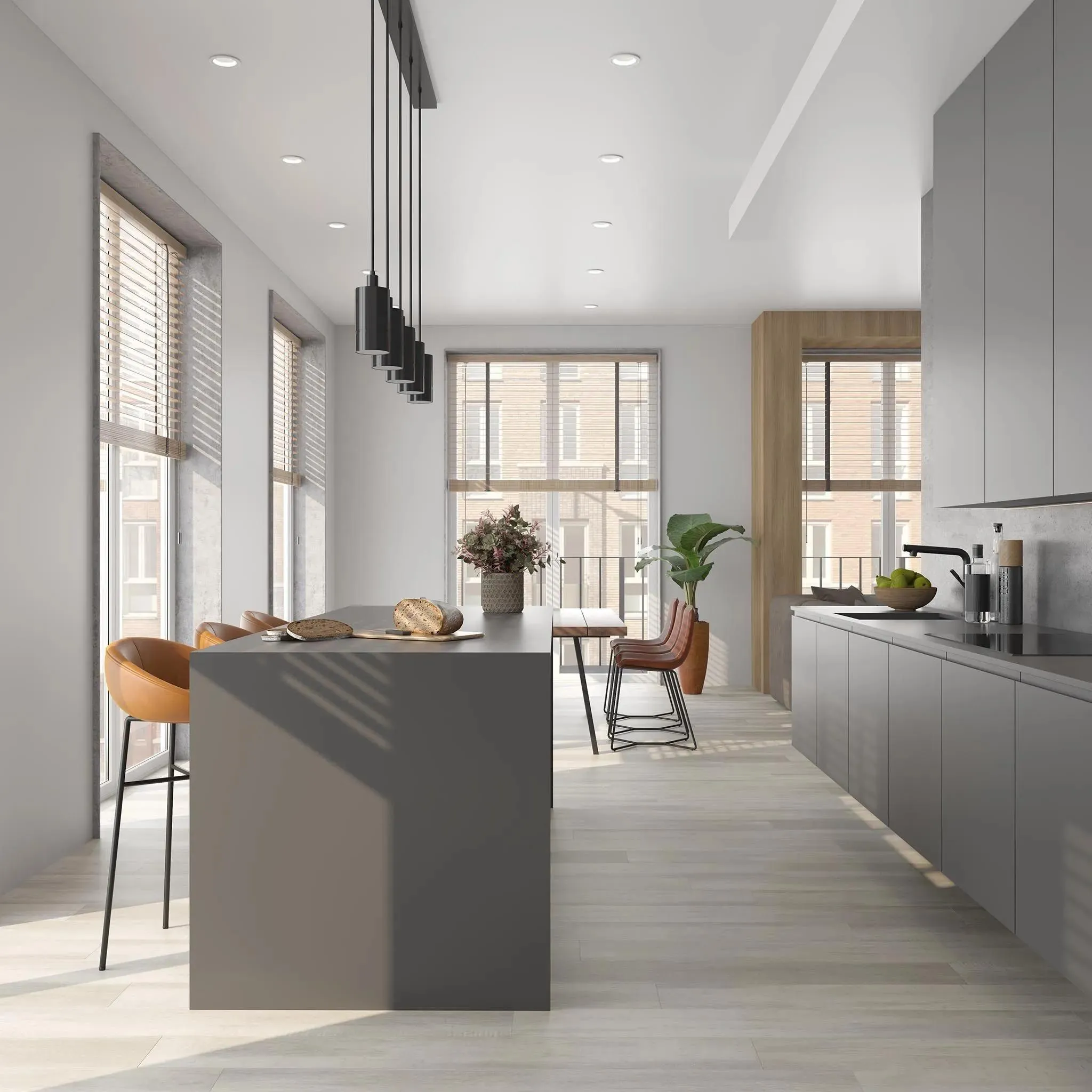 Moonlight Vinyl Plank Flooring (FVCDRPLANKMNL - Taiga)