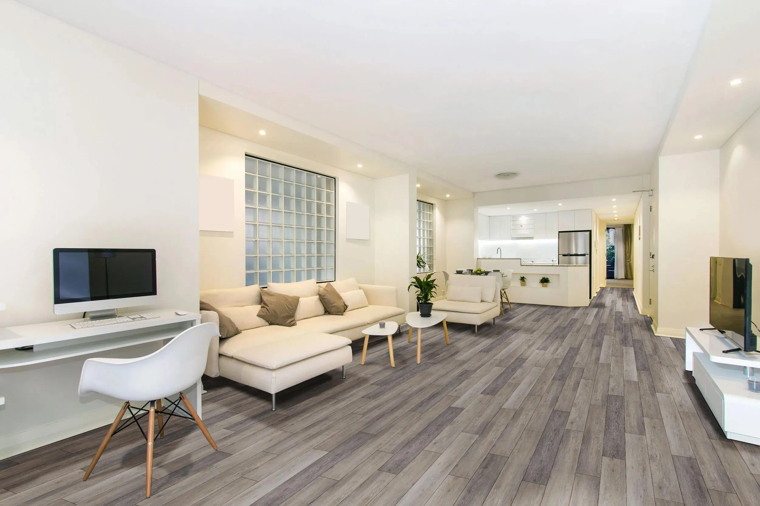 Taiga Voila Plus Illusion Vinyl Plank Flooring (FVCVPPLANKILN - Taiga)