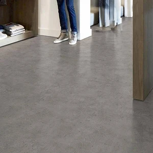 Image 2 of Sarlon Cement Medium Grey - 2.6mm Vinyl Sheet (SACE423572 - Forbo) sold at Floors & Baths Pro's