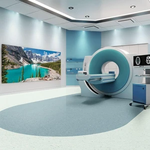 Image 2 of Medintone Aegean Blue - 2mm Vinyl Sheet (H2029 - Armstrong) sold at Floors & Baths Pro's