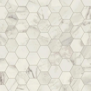  2" Alabaster 12' - 2.45mm Vinyl Sheet (B3366 - Armstrong) 
