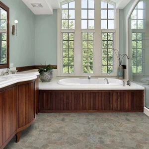 Image 2 of Brownstone 12' - 2.45mm Vinyl Sheet (B3121 - Armstrong) sold at Floors & Baths Pro's