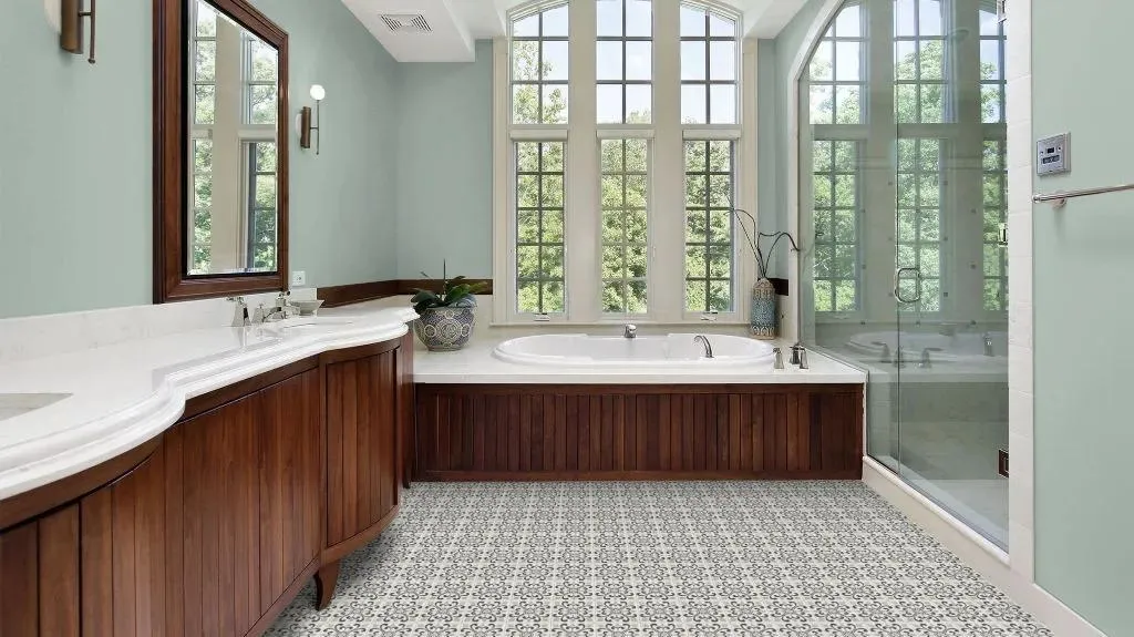 Heirloom Gray 12' - 2.45mm Vinyl Sheet (B3383 - Armstrong)