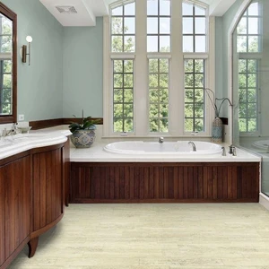 Image 2 of Oyster 12' - 2.45mm Vinyl Sheet (B3043 - Armstrong) sold at Floors & Baths Pro's