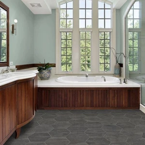 Image 2 of Slate Gray 12' - 2.45mm Vinyl Sheet (B3392 - Armstrong) sold at Floors & Baths Pro's