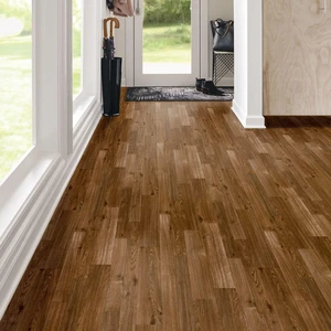 Image 2 of Chestnut Brown 12' - 1.65mm Vinyl Sheet (G2901 - Armstrong) sold at Floors & Baths Pro's