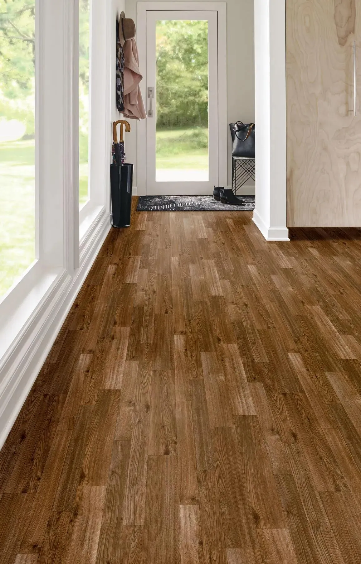 Chestnut Brown 12' - 1.65mm Vinyl Sheet (G2901 - Armstrong)
