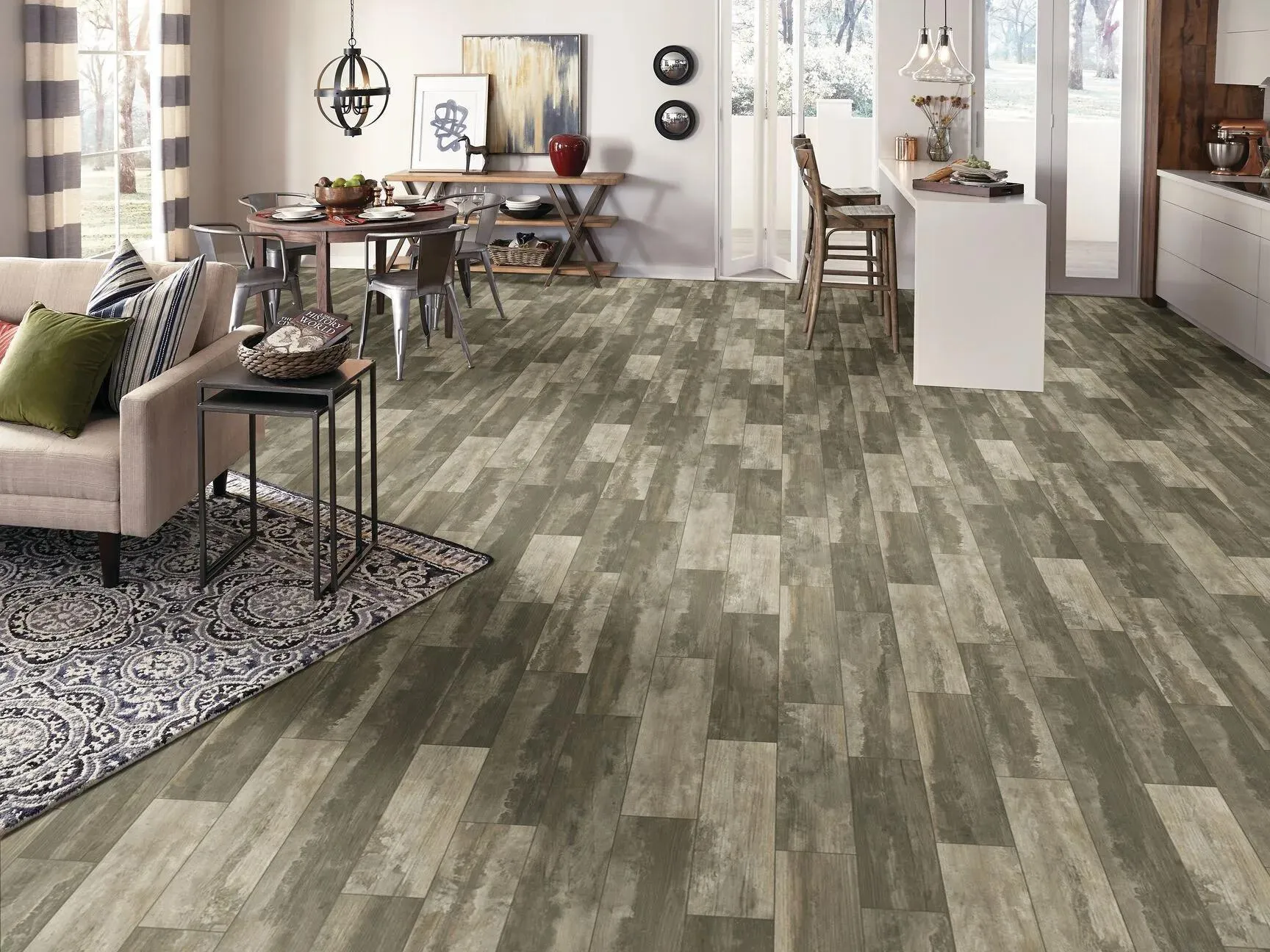 Down Home Brown 12' - 1.65mm Vinyl Sheet (G2928 - Armstrong)