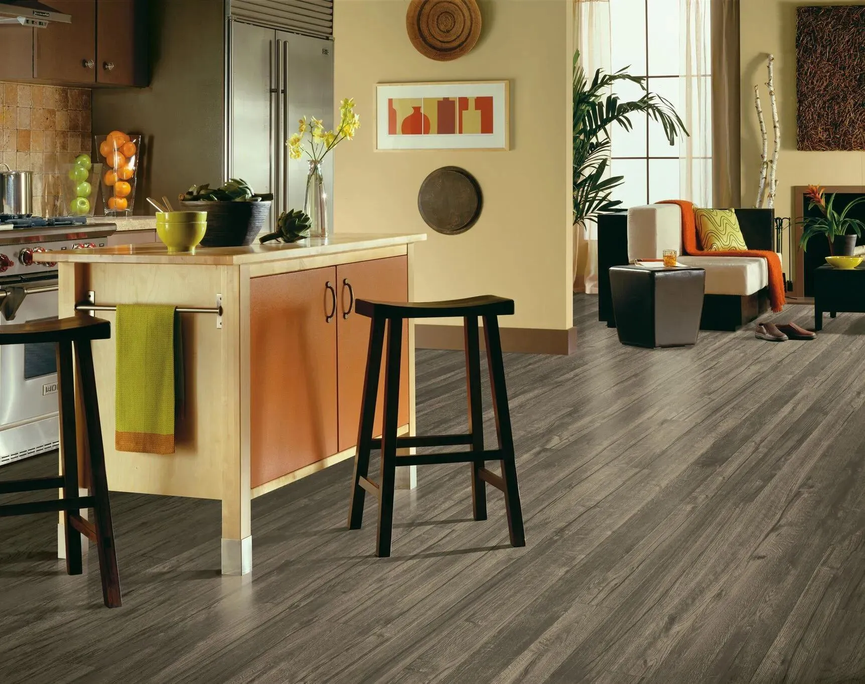 Silver Dapple 12' - 1.65mm Vinyl Sheet (G2909 - Armstrong)