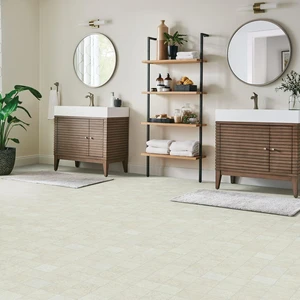 Image 2 of Buff 12' - 1.4mm Vinyl Sheet (ASP18 - Armstrong) sold at Floors & Baths Pro's