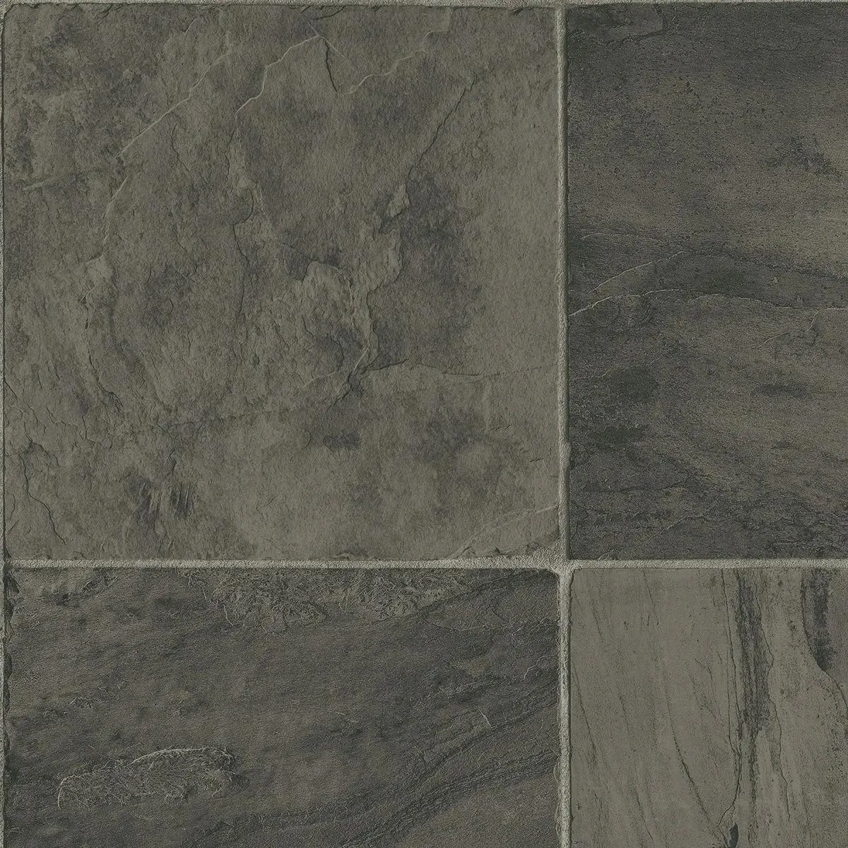 Canyon Slate Steel 12' - 1.3mm Vinyl Sheet (15191 - Tarkett)