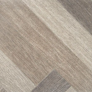  2" Herringbone Carb 12' - 2.5mm Vinyl Sheet (14582 - Tarkett) 