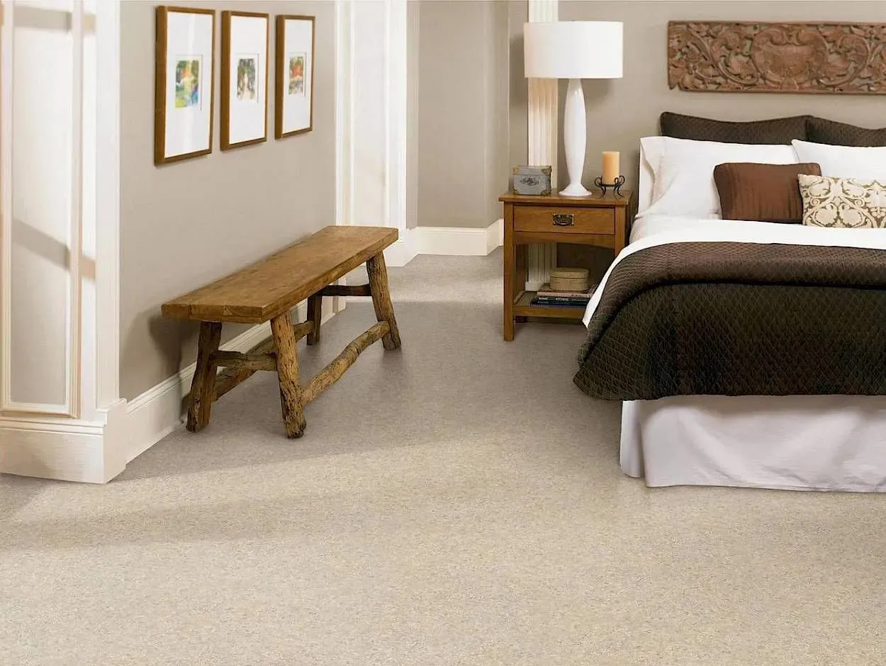 Coppertino Beige 12' - 2.03mm Vinyl Sheet (1255 - Tarkett)