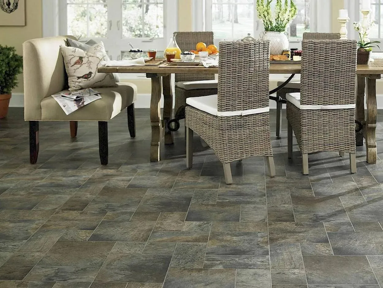 Pompano Carbon 12' - 2.03mm Vinyl Sheet (1132 - Tarkett)