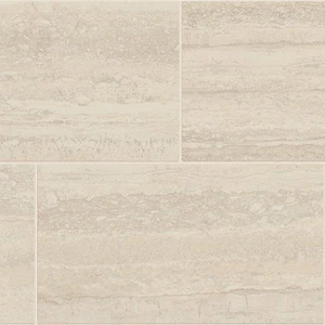 Travertine Tile Cremona 12' - 2.03mm Vinyl Sheet (1331 - Tarkett) | Floors & Baths Pro's
