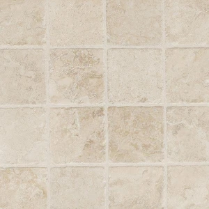  Custom Pro, 4" Vogue Gentle White 12' - 2.03mm Vinyl Sheet (1112 - Tarkett) 
