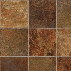 Alamo Stone Dark Rust 12' - 3mm Vinyl Sheet (38093 - Tarkett) | Floors & Baths Pro's