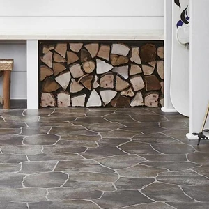 Image 2 of Flagstone Whistler 12' - 2mm Vinyl Sheet (27042 - Tarkett) sold at Floors & Baths Pro's