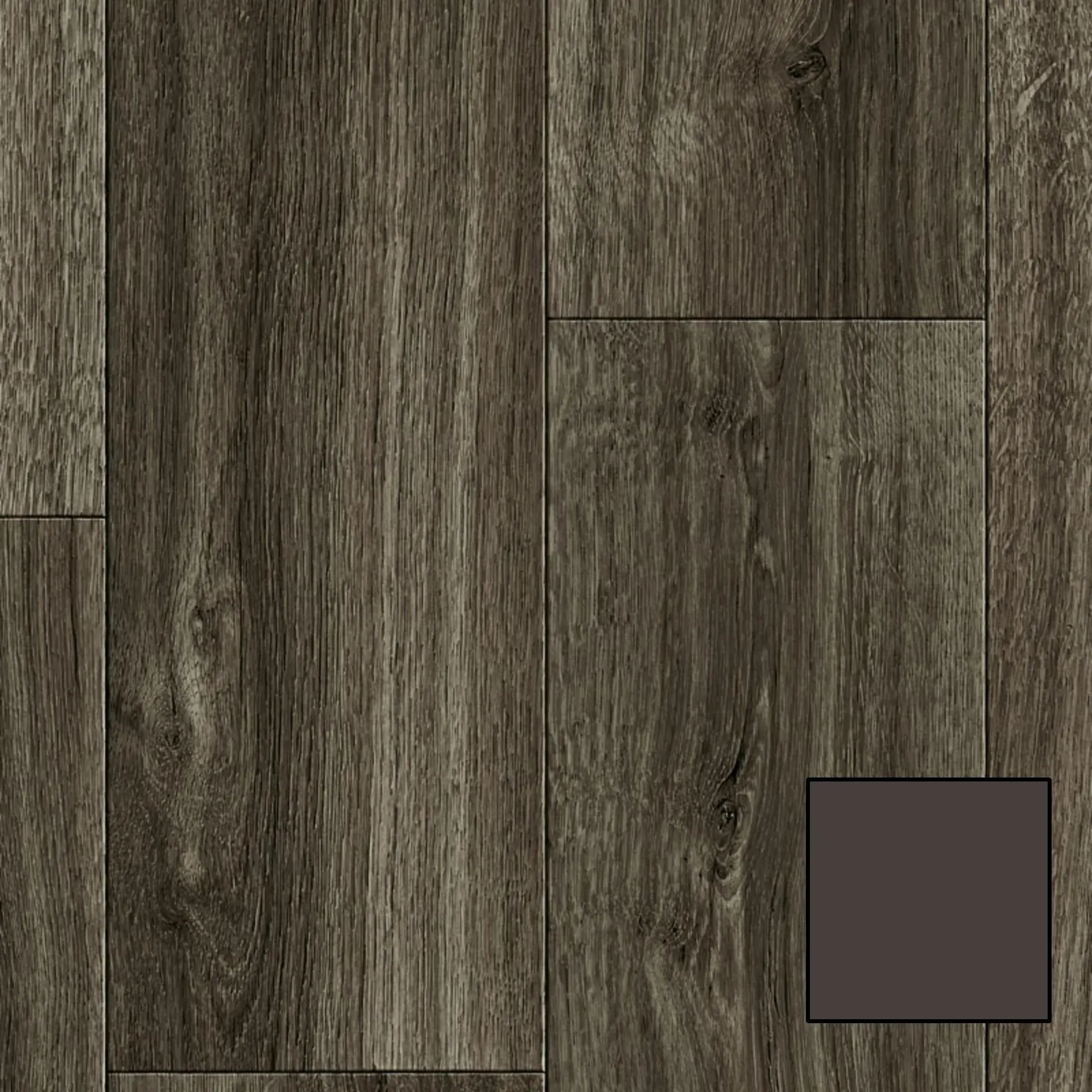 Acczent Wood S13-104-D1Oak Black 6-1/2' x 2mm Vinyl Sheet (25029006- Tarkett)