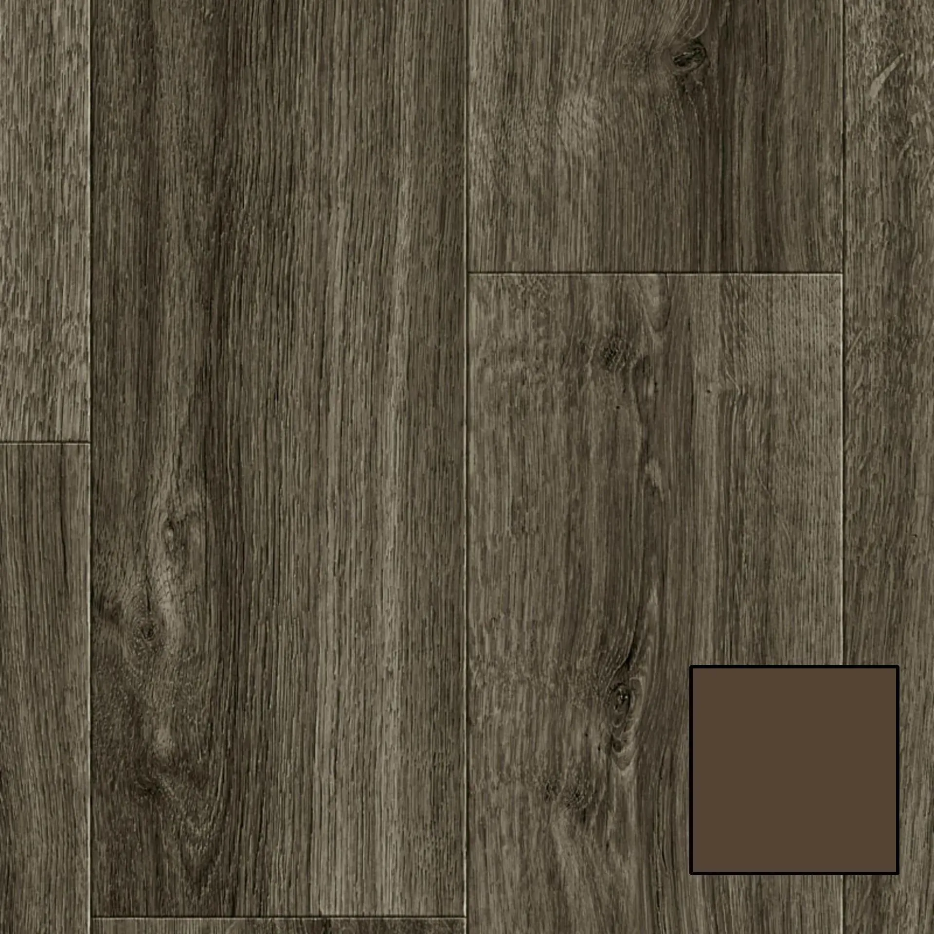 Acczent Wood S13-104-L1Oak Brown 6-1/2' x 2mm Vinyl Sheet (25029007- Tarkett)
