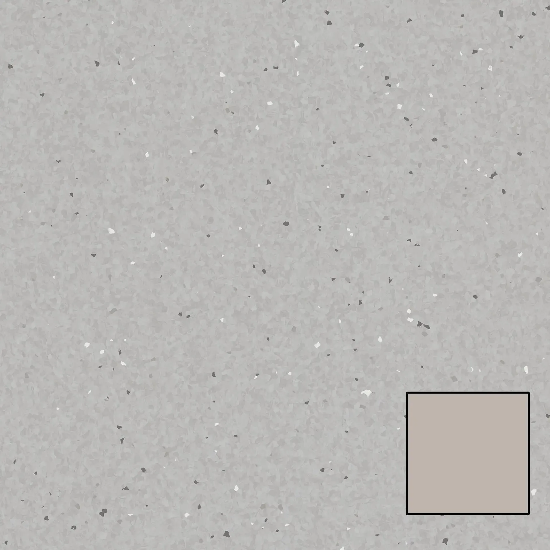 0065 Fazed Grey 6-1/2' x 2mm Vinyl Sheet (21081065- Tarkett)