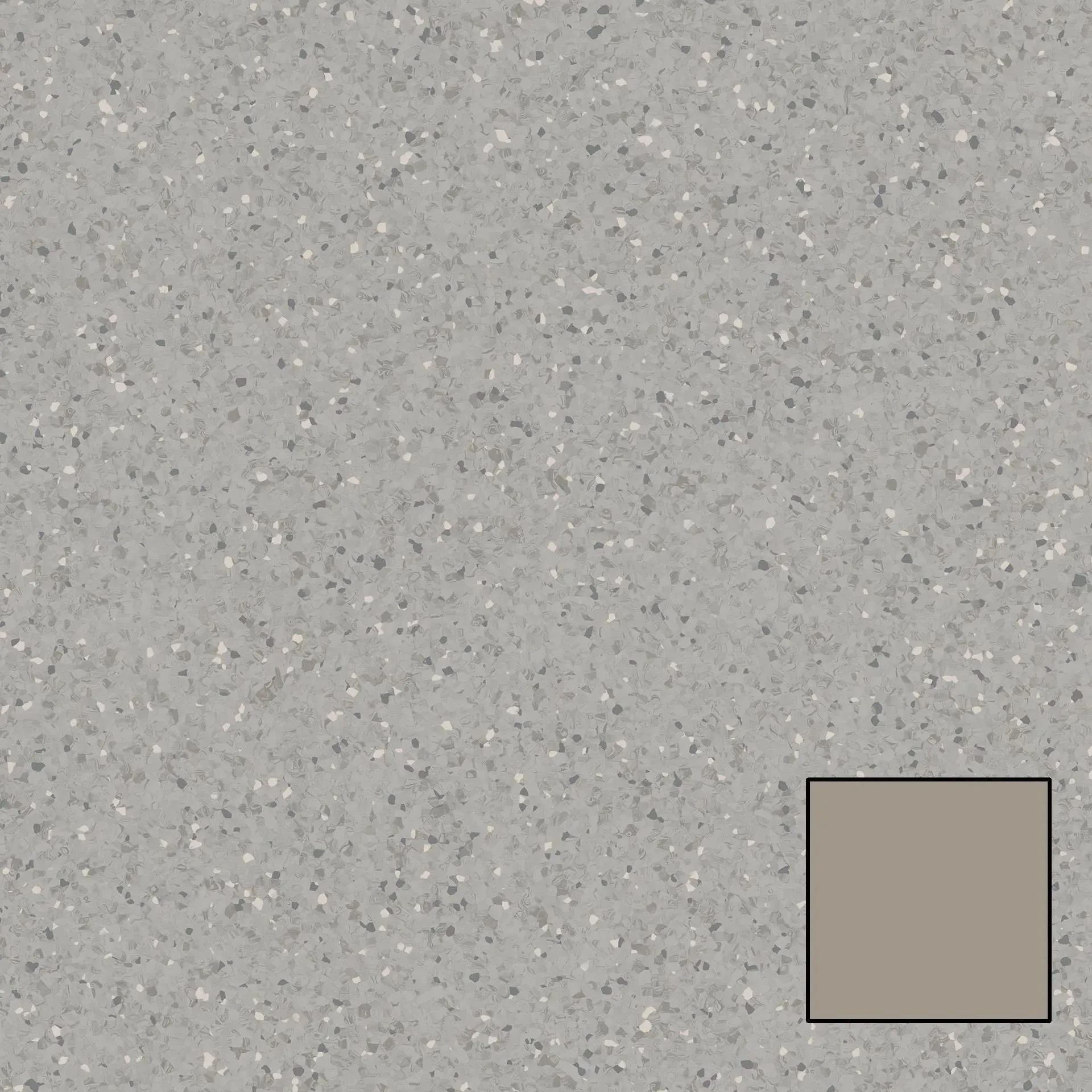 0600 Medium Warm Grey 6-1/2' x 2mm Vinyl Sheet (21010600- Tarkett)