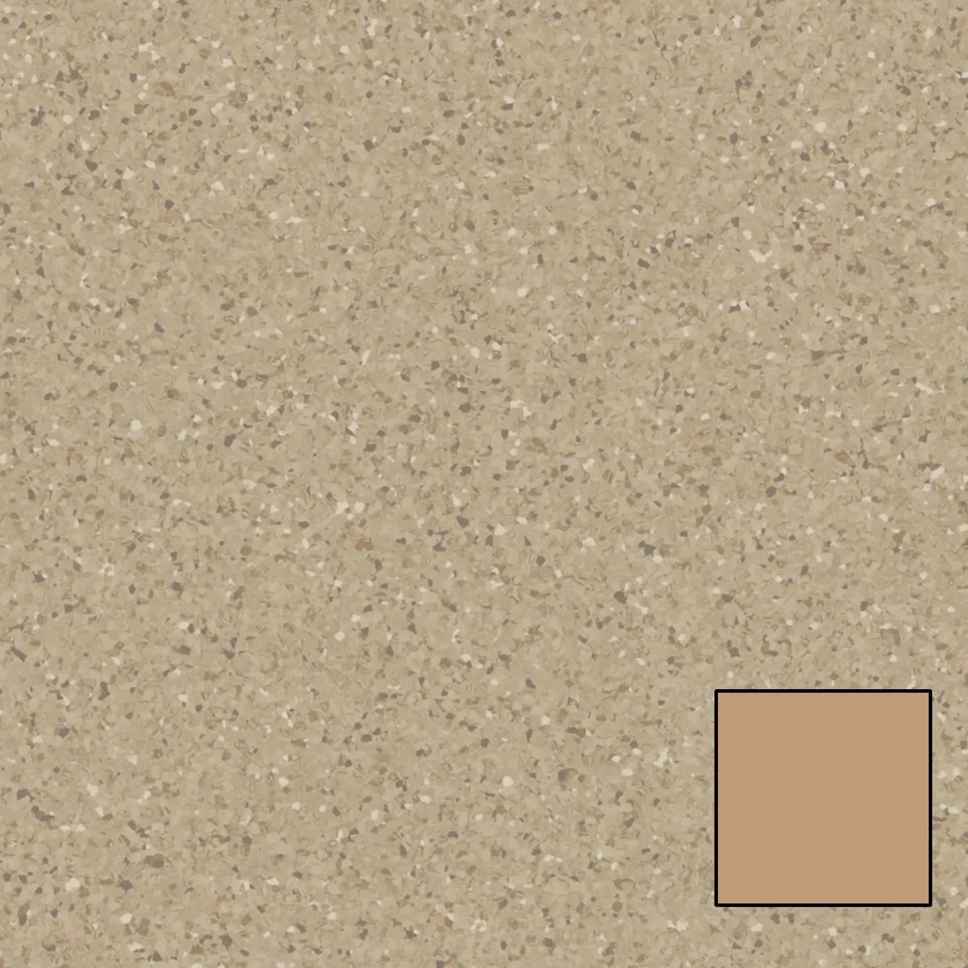 0659 Brown Sugar 6-1/2' x 2mm Vinyl Sheet (21010659- Tarkett)