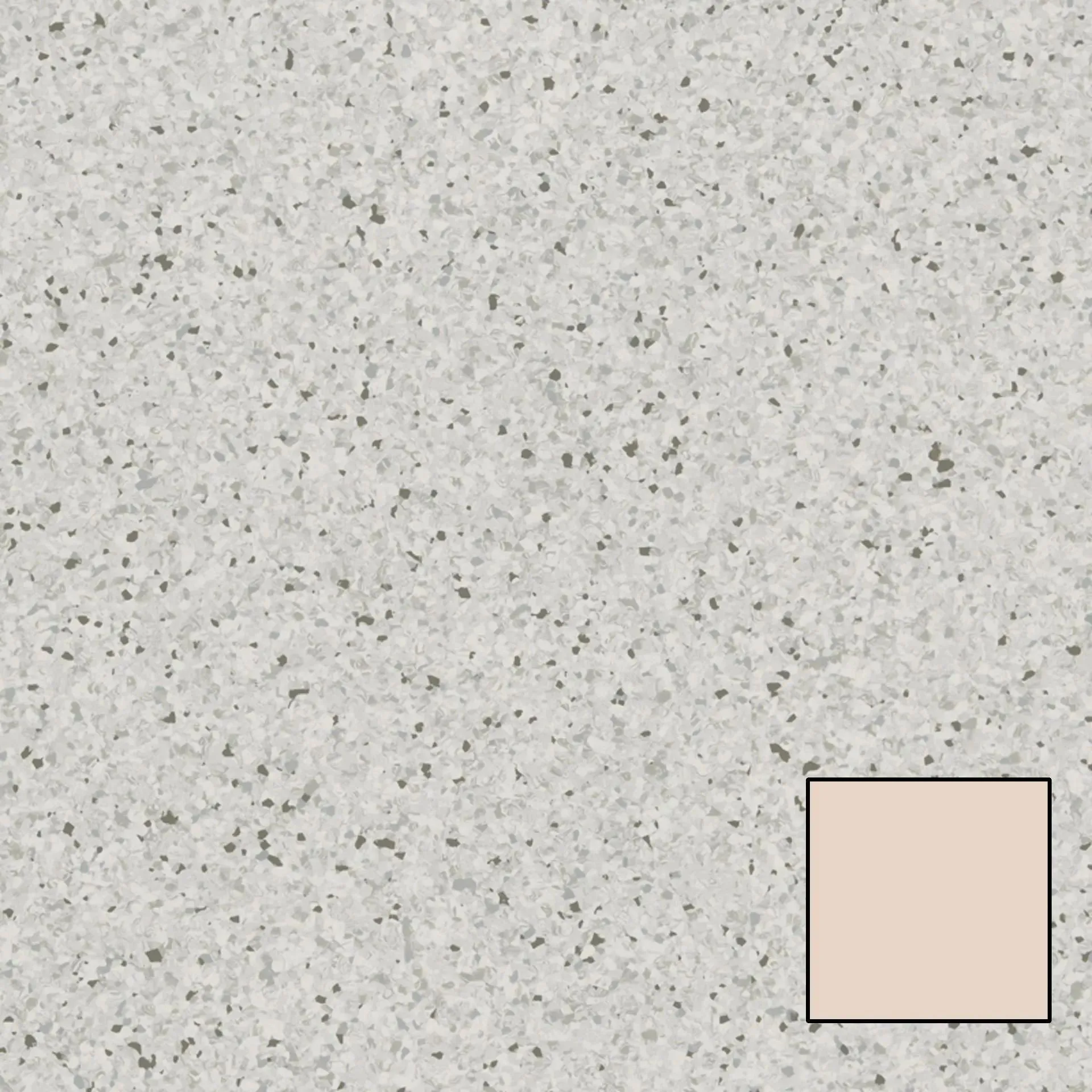 0672 Diorite 6-1/2' x 2mm Vinyl Sheet (21010672- Tarkett)