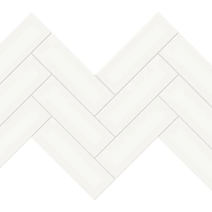 Soho Canvas White Glossy 8-1/4" x 17" 4501-0519-0 Anatolia Rectangle Mosaic Tiles | Floors & Baths Pro's